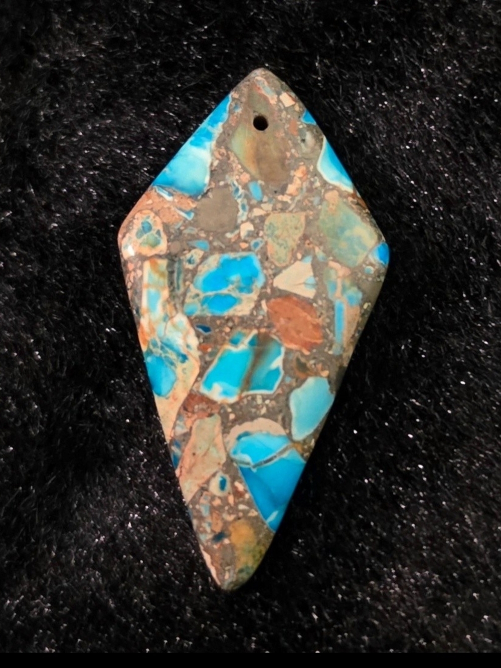 Blue Jasper Pendant